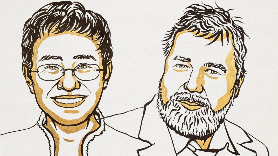 Марія Ресса та Дмитро Муратов