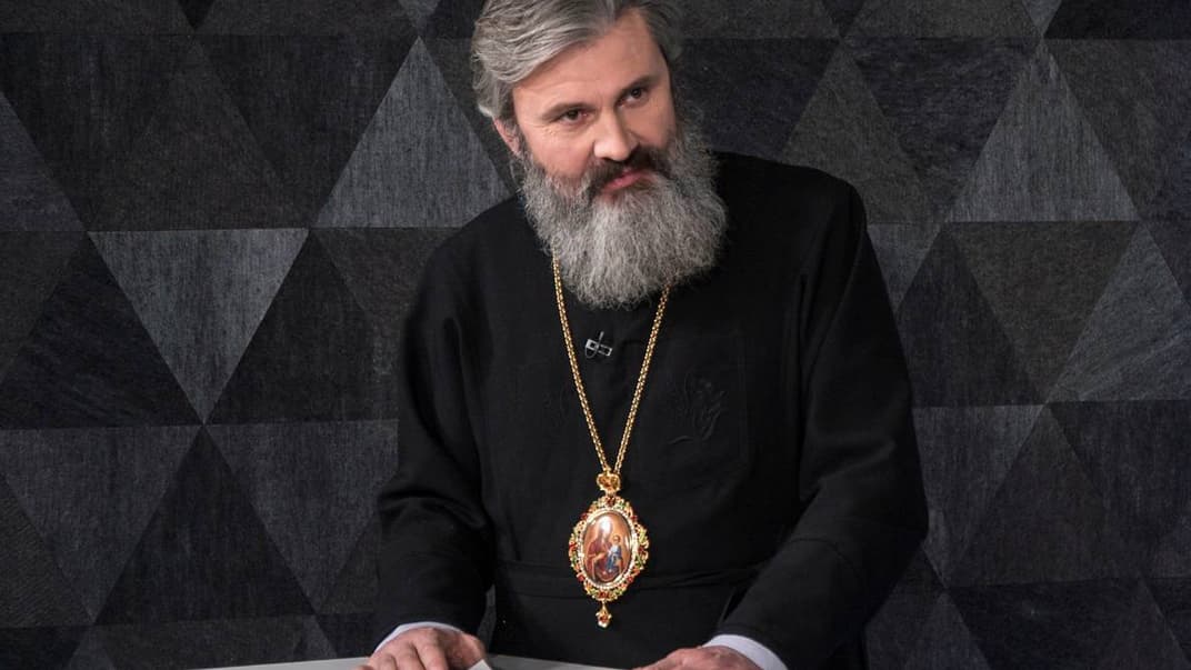 Архієпископ Сімферопольський і Кримський Православної церкви України Климент у студії Громадського, Київ, 12 лютого 2019 року   