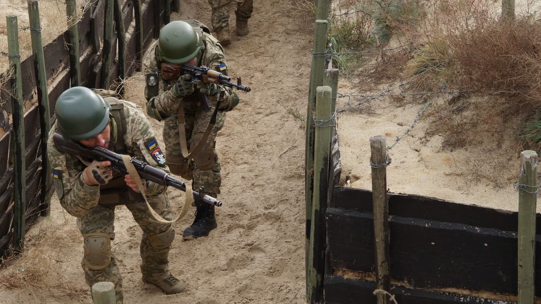 Украинские военные. Иллюстративное фото