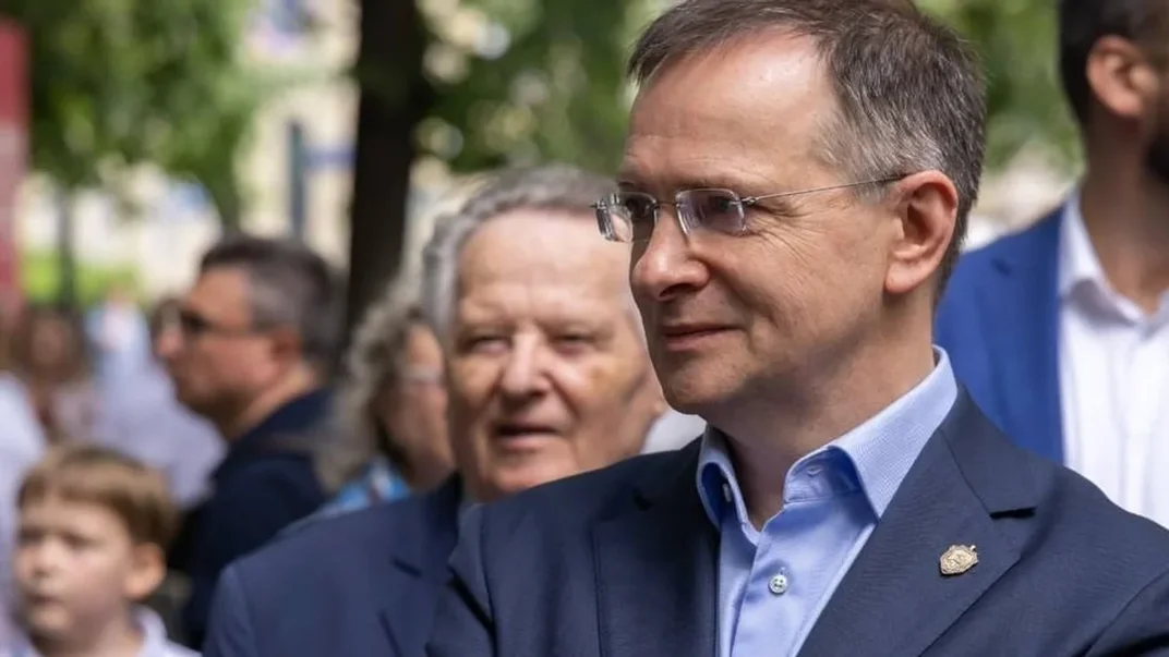 Голова російської делегації Володимир Мединський