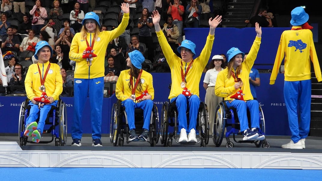 Українські спортсмени на Паралімпіаді-2024