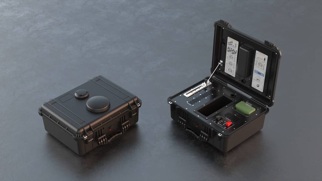 Комплекс вагою 17 кілограмів здатен перешкоджати роботі дронів в радіусі 1 кілометра