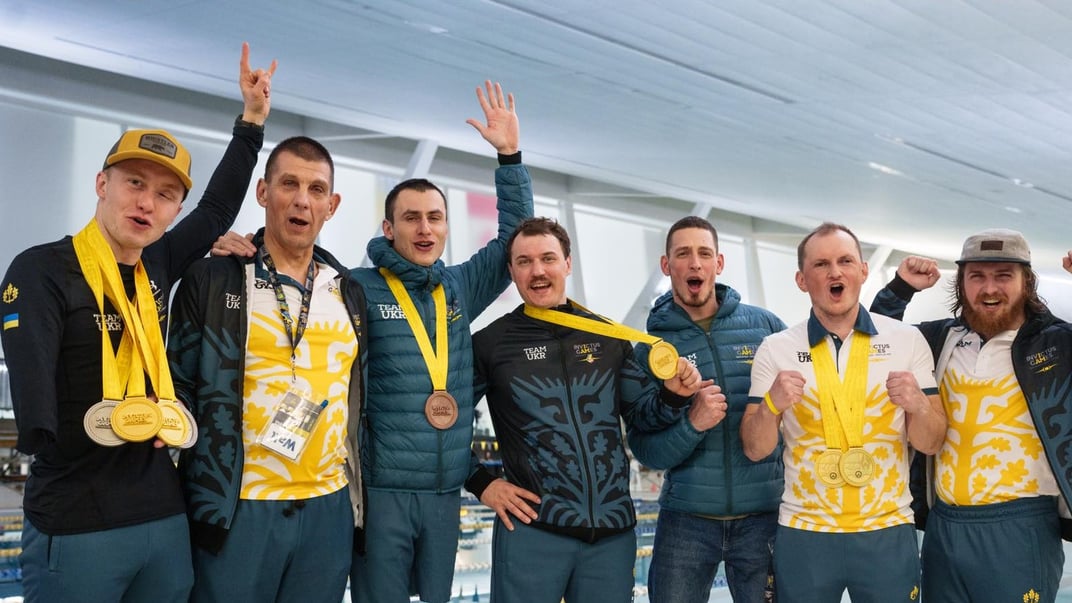 Українська збірна у змаганнях з плавання на «Іграх нескорених» (Invictus Games)