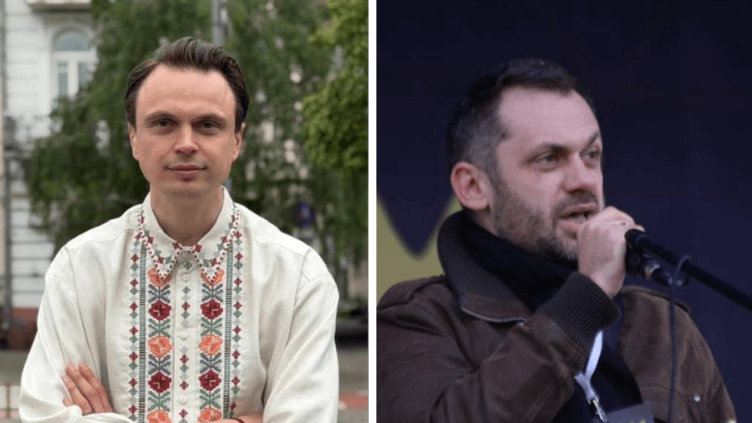 Микола Давидюк та Андрій Левус, яких ЦВК визнала народними депутатами Микола Давидюк та Андрій Левус, яких ЦВК визнала народними депутатами