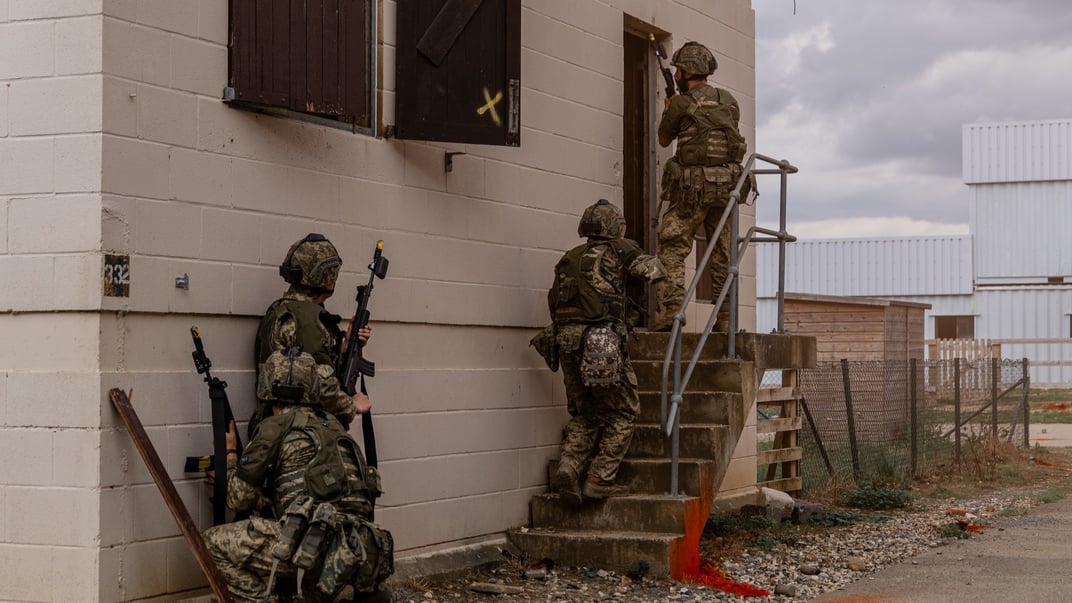 Ілюстративне фото. Навчання українських військових у Великій Британії в межах програми Interflex