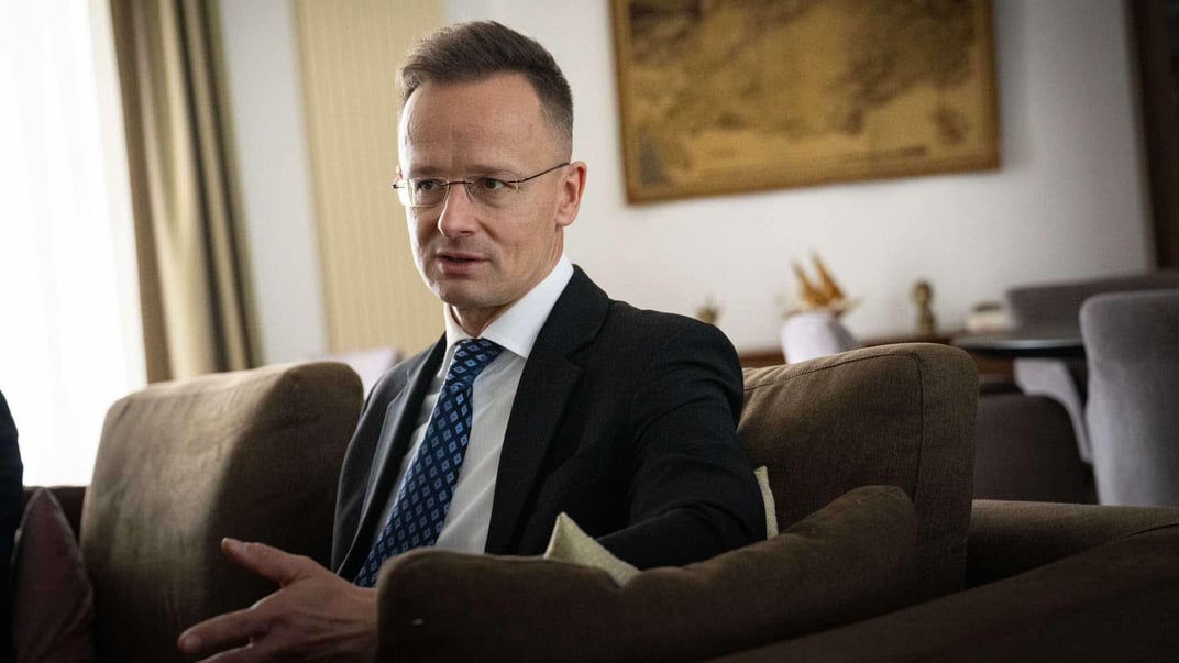 Міністр закордонних справ Угорщини Петер Сіярто