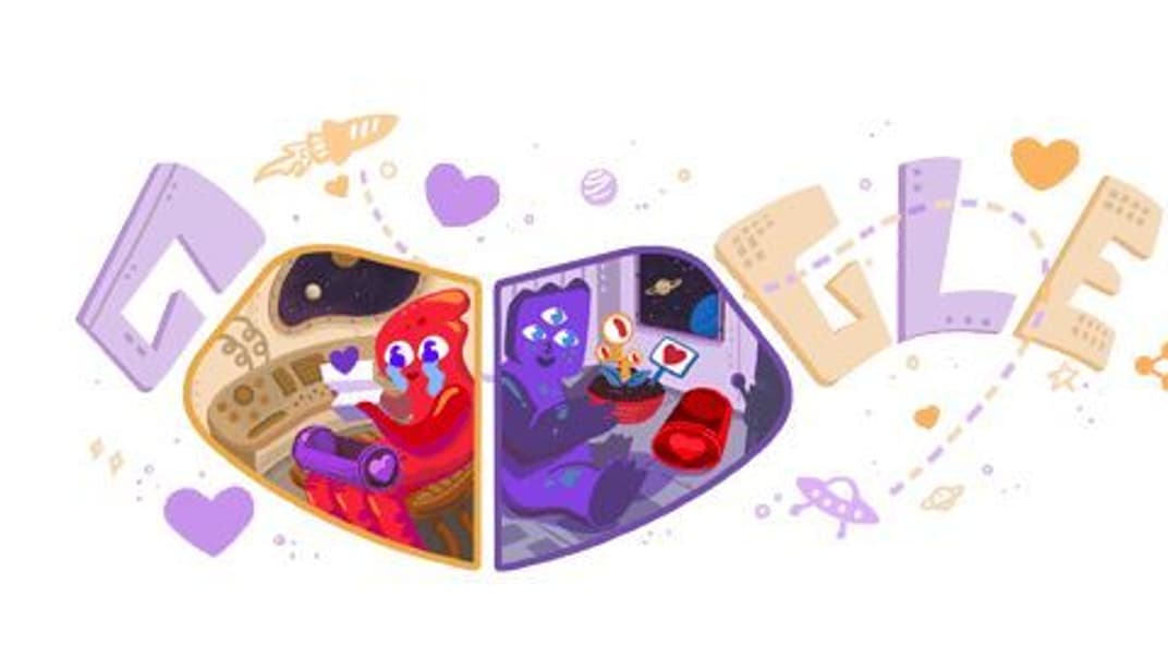 Google випустив романтичний дудл до Дня святого Валентина