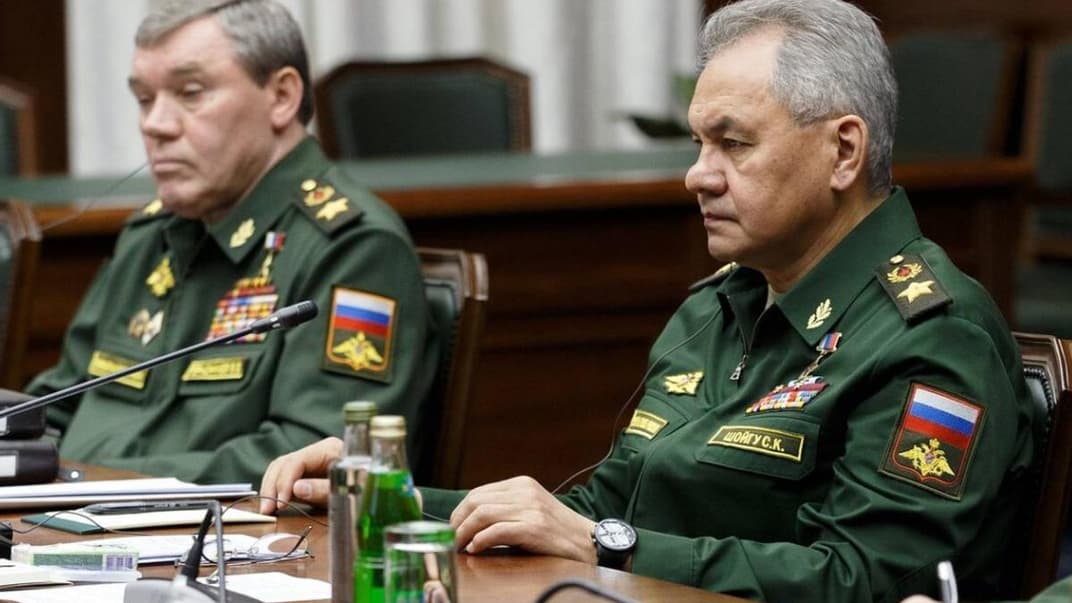Экс-министр обороны рф  сергей шойгу и начальник генштаба ВС рф валерий герасимов
