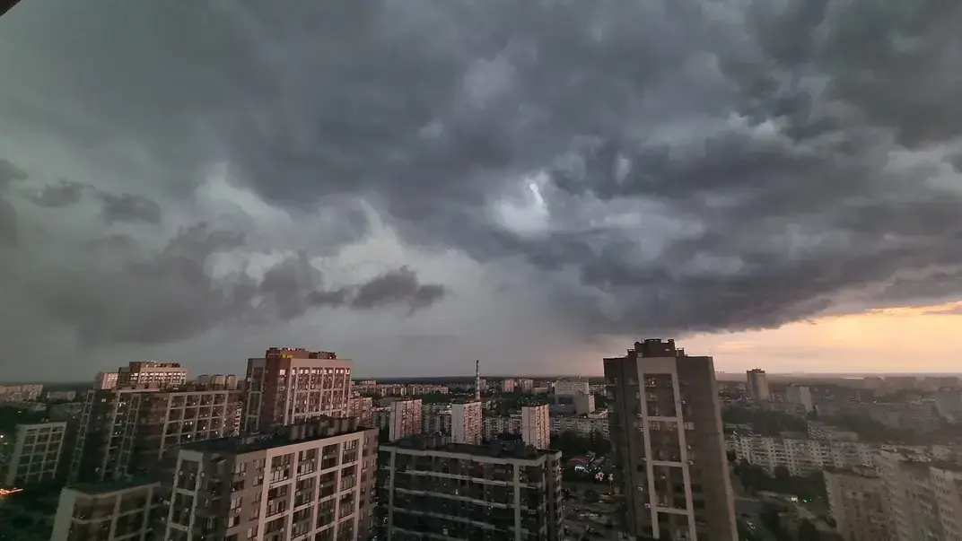 Гроза в Киеве, 2 июня 2024 года