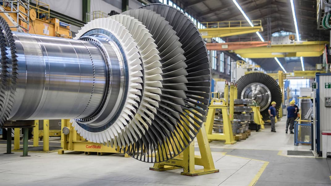 Турбіна на заводі Siemens у Берліні, Німеччина, 2 березня 2017 року