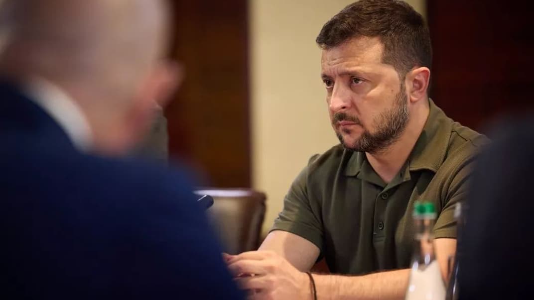 Президент Владимир Зеленский на третьем саммите «Крымской платформы», 23 августа 2023 года