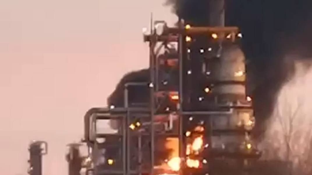 Пожежа на російському НПЗ у Рязані, 13 березня 2024 року