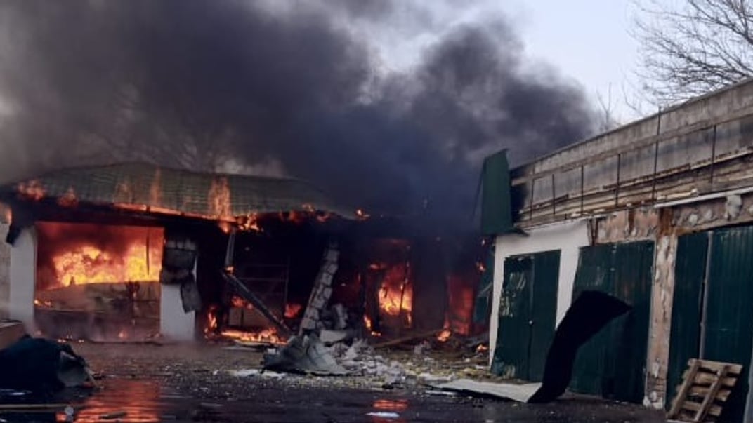 Последствия российских обстрелов Херсонской области 3 марта 2025 года