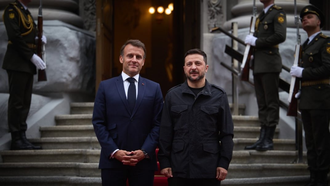 Президент Франції Емманюель Макрон та пре