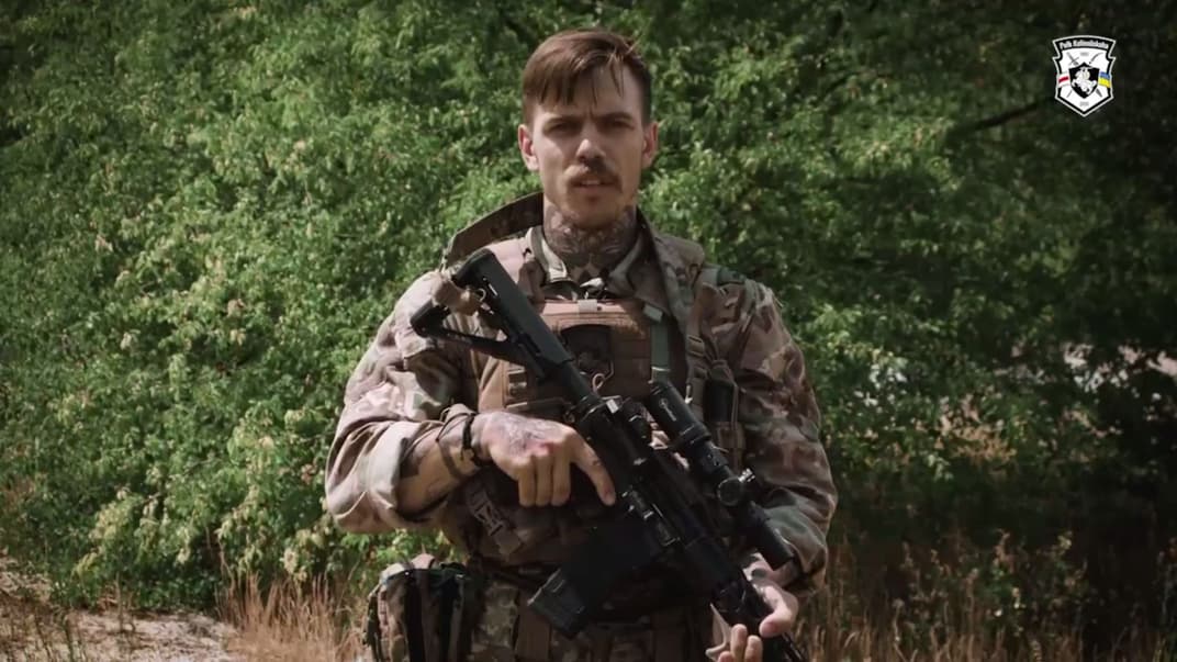 Командир добровольчого полку Кастуся Калиновського, який воює на боці України, звернувся до білорусів