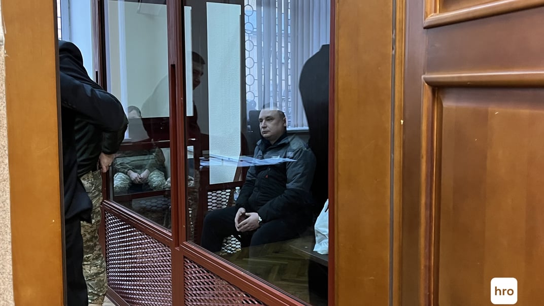 Дмитро Рюмшин у залі суду, 22 січня 2025 року