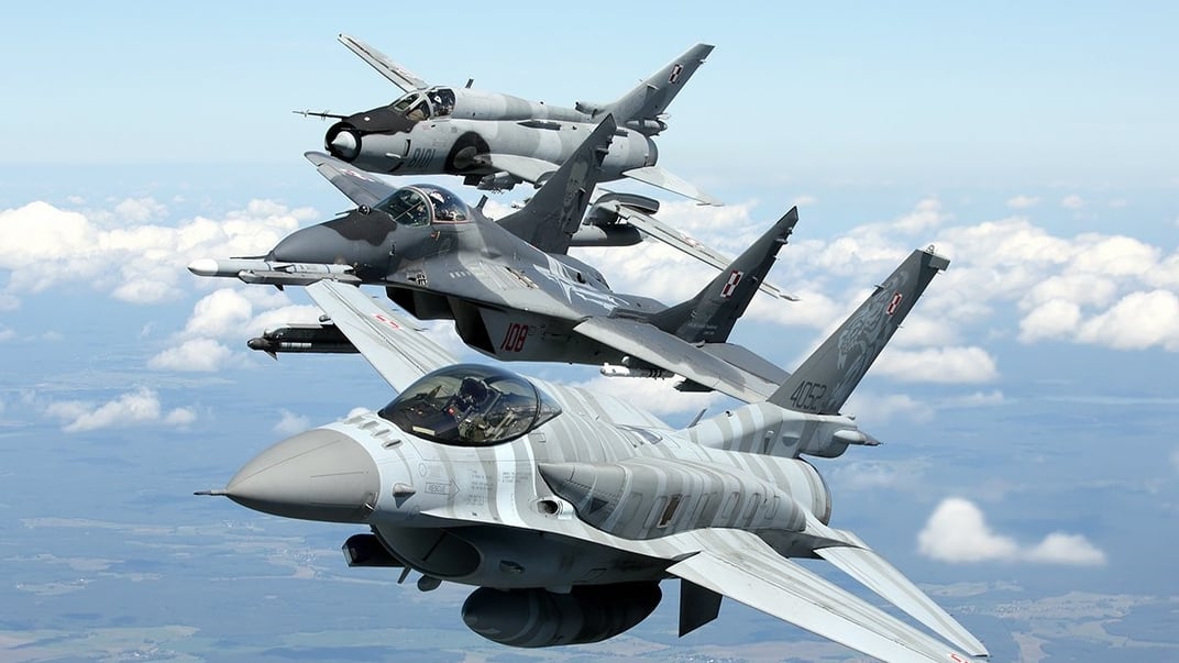 Літаки польських Збройних сил Ілюстративне фото. Літаки польських Збройних сил