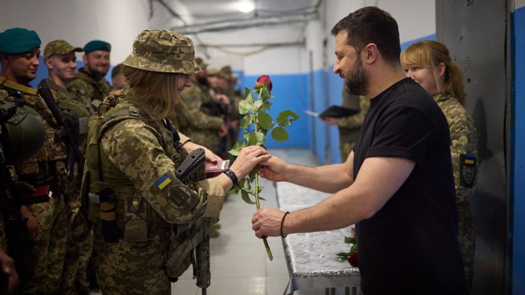 Президент Володимир Зеленський відвідав стабпункти, 4 вересня 2023 року