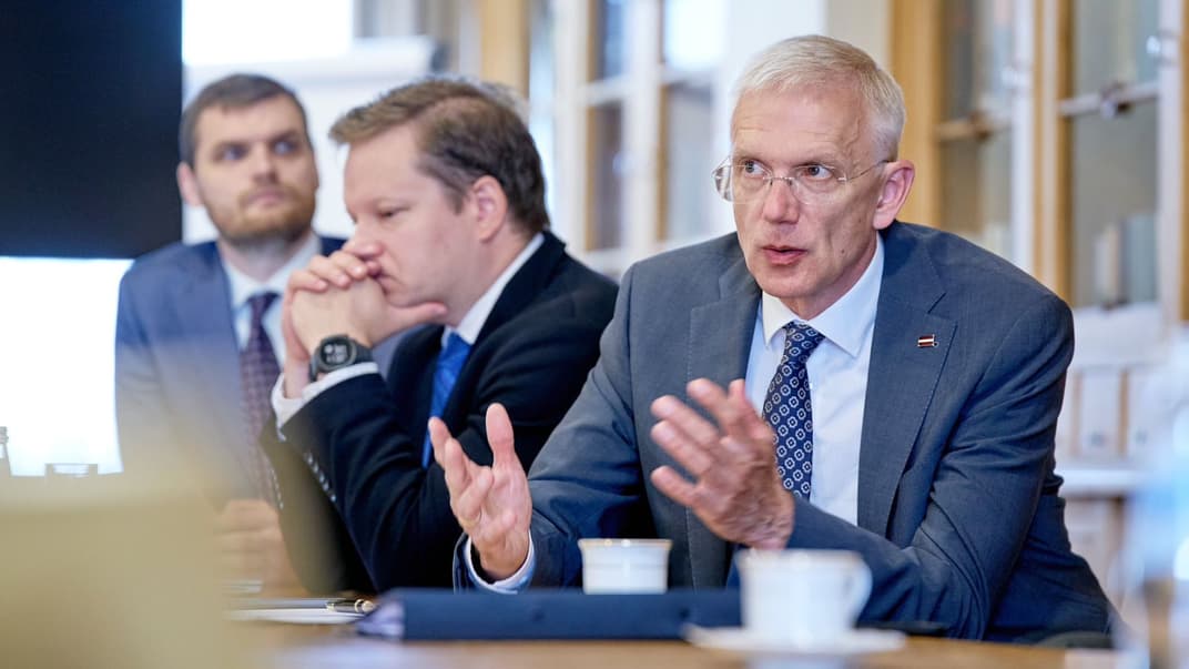 Премьер-министр Латвии Кришьянис Кариньш