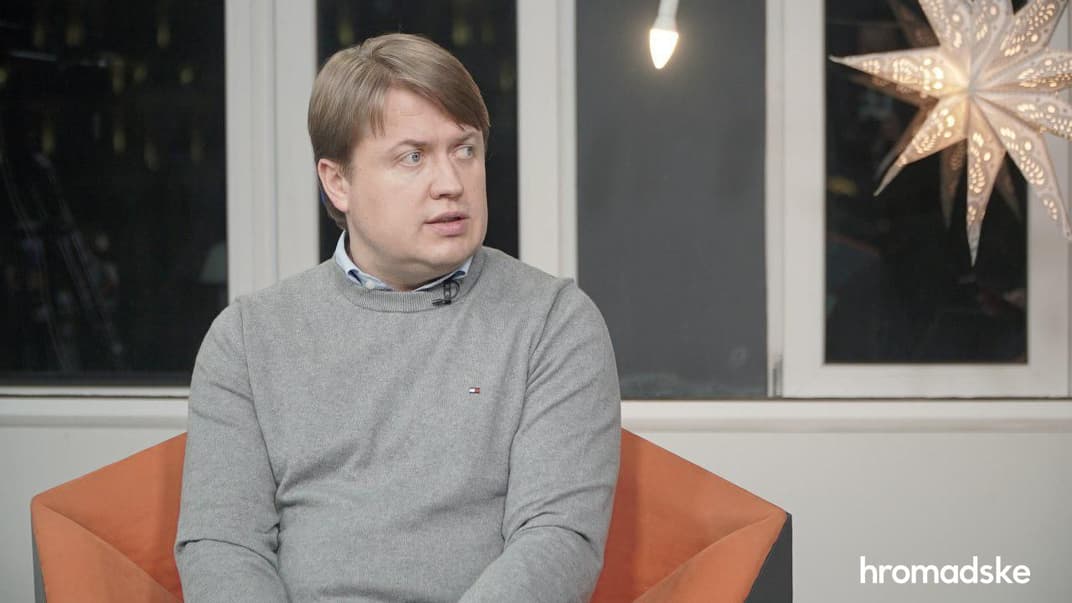 Народний депутат, голова енергетичного комітету Ради Андрій Герус у студії hromadske, Київ, 23 грудня 2019 року