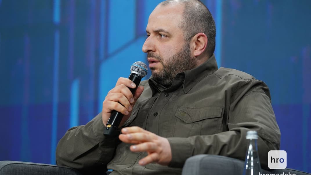 Міністр оборони України Рустем Умєров на конференції «Україна. Рік 2024» в Києві, 25 лютого 2024 року