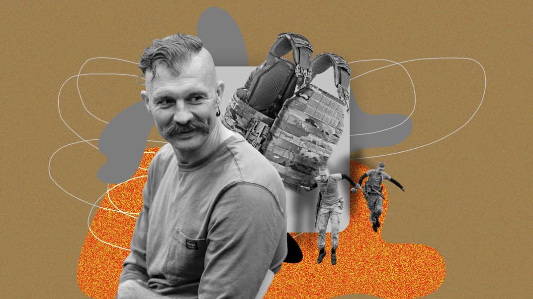 Боець батальйону «Вовків Да Вінчі» Олександр Ябчанка