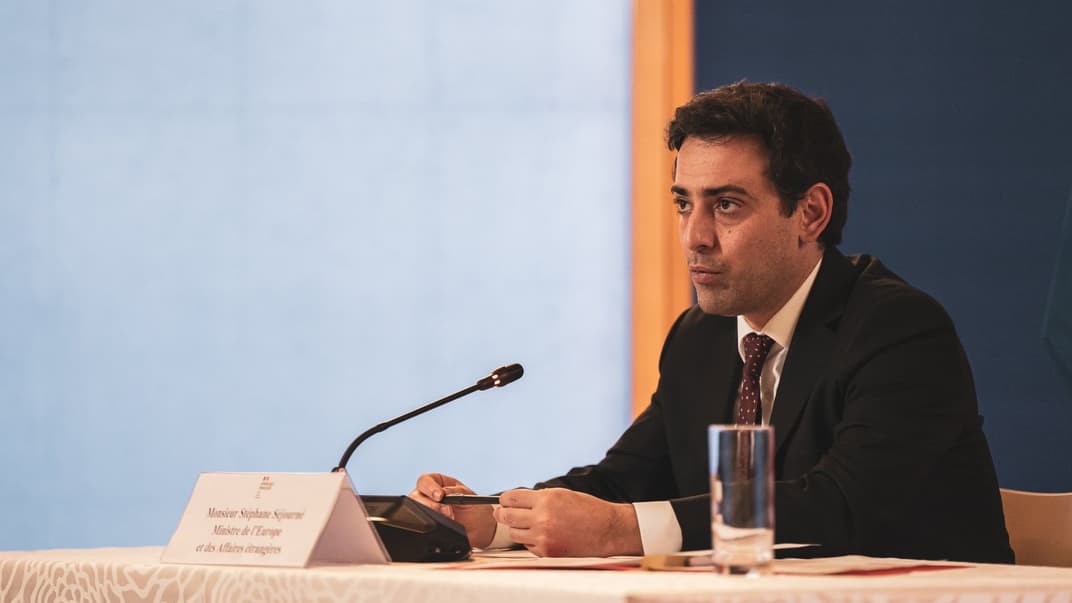 Министр иностранных дел Франции Стефан Сежурне