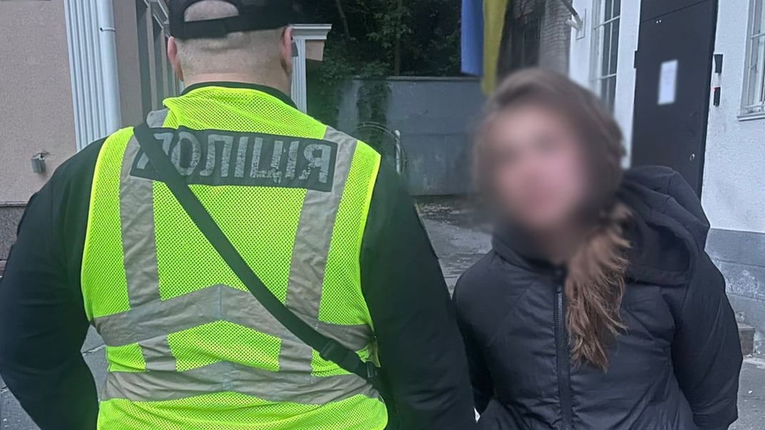 Затримана жінка не змогла пояснити поліції свій вчинок