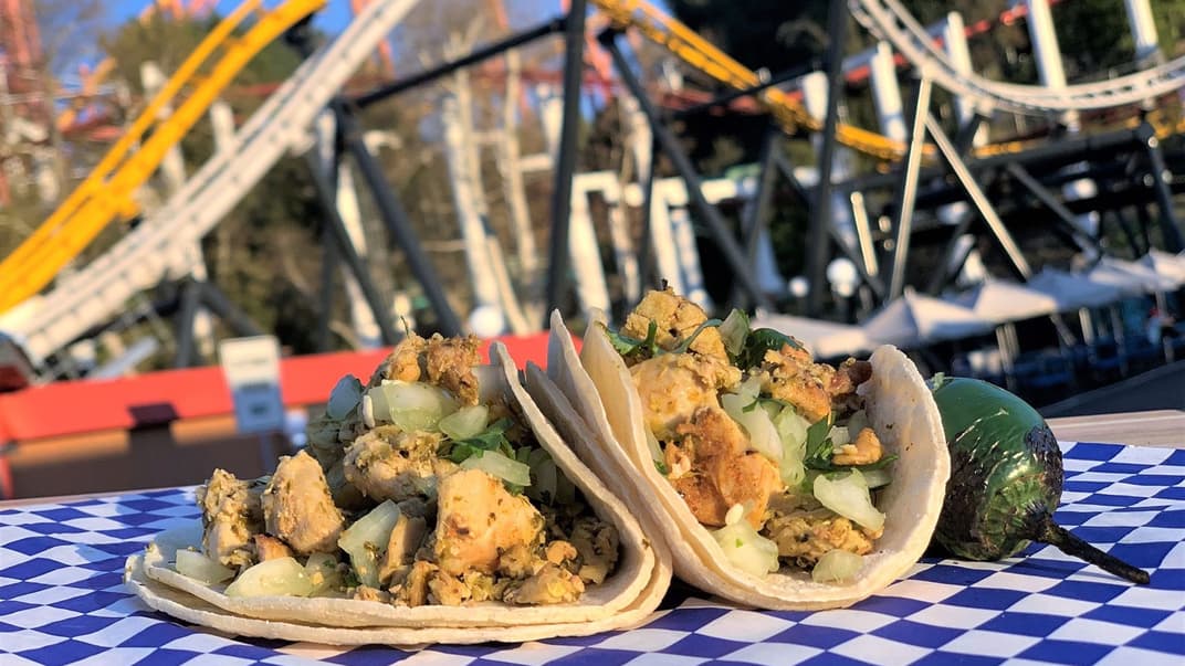 Тако — одна зі страв, яку безкоштовно можуть спробувати відвідувачі Six Flags Magic Mountain
