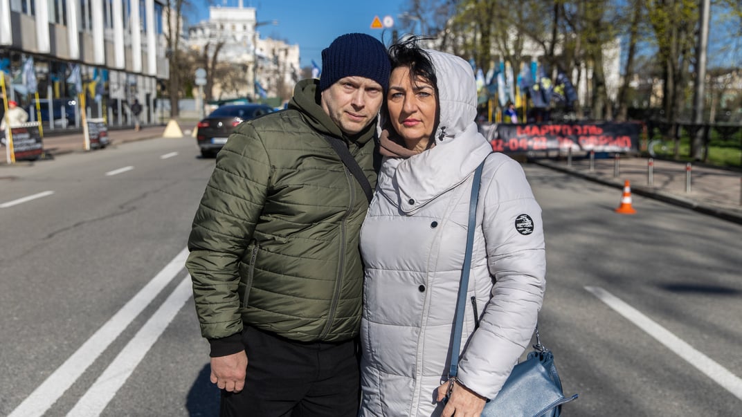 Евгений Голин и Наталья Дячук