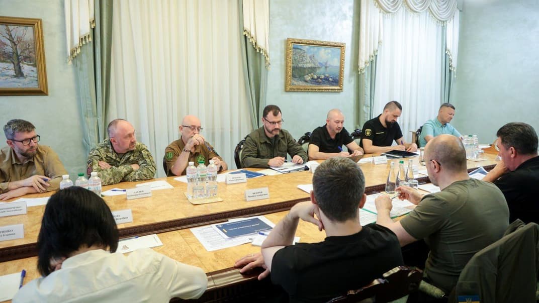 Совещание правительства и Сил безопасности и обороны по реформе «Украинский щит», 6 июля 2023 года