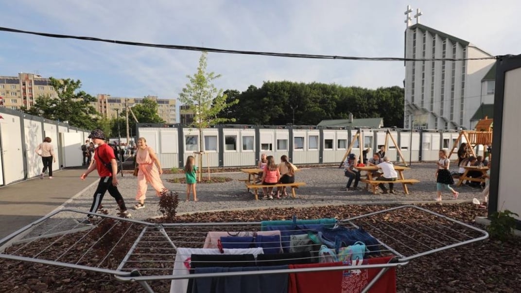 Ілюстративне фото. Модульне містечко для переселенців у Львові