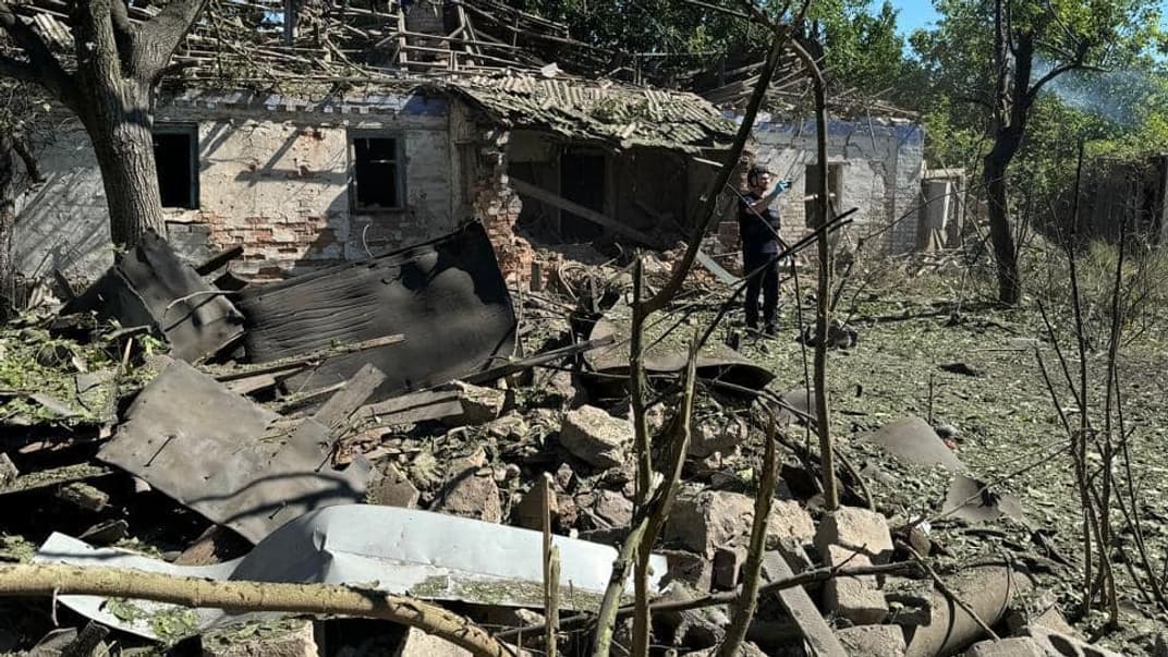 Наслідки російського авіаудару по Селидовому Донецької області, 21 червня 2024 року