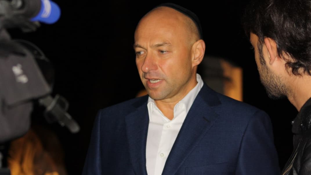 Один із засновників «ПриватБанку» та бізнес-групи «Приват» Геннадій Боголюбов, Дніпро, 29 вересня 2009 року