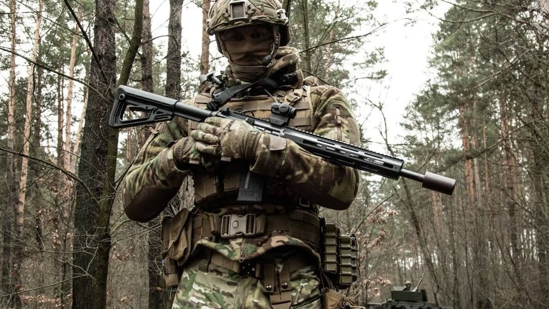 Украинский военный. Иллюстративное фото