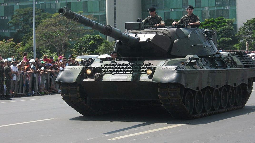 Танк бразильской армии Leopard 1A5 BR. Иллюстративное фото