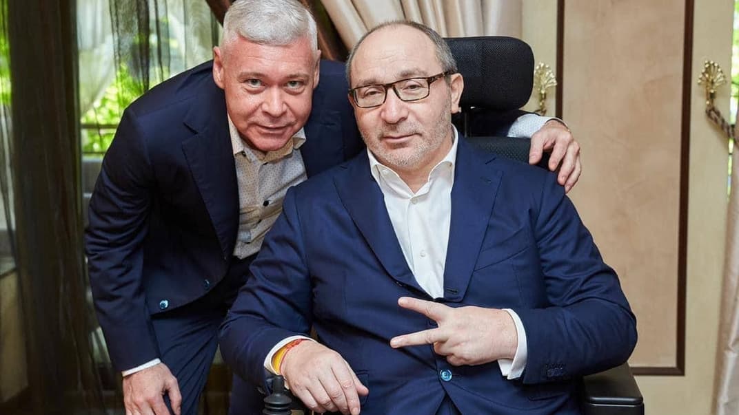 Игорь Терехов и Геннадий Кернес