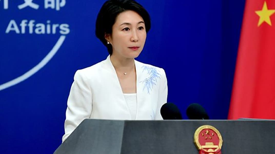 Речниця МЗС Китаю Мао Нін на брифінгу 19 жовтня 2023 року