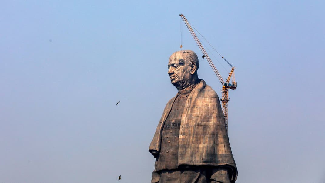 Статуя Валлаббхаї Пателя в Індії висотою 182 метри