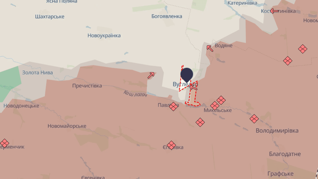 Ситуация вокруг Угледара