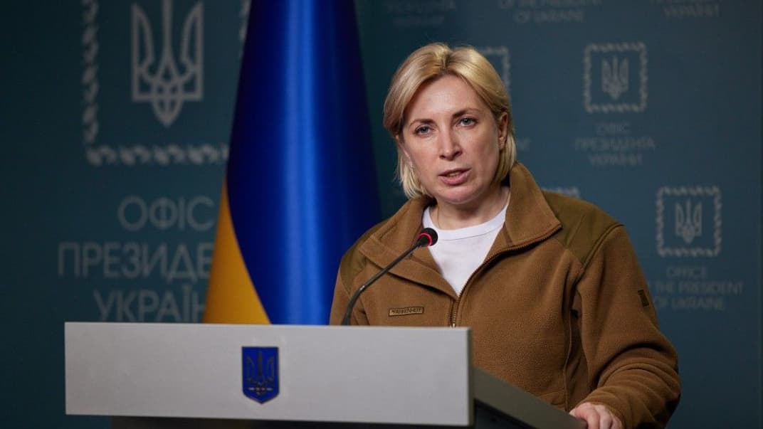 Міністерка з питань реінтеграції тимчасово окупованих територій України Ірина Верещук