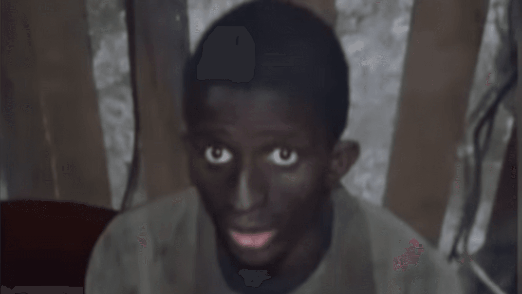 Найманець із Сенегалу, якого схопили у полон українські військові