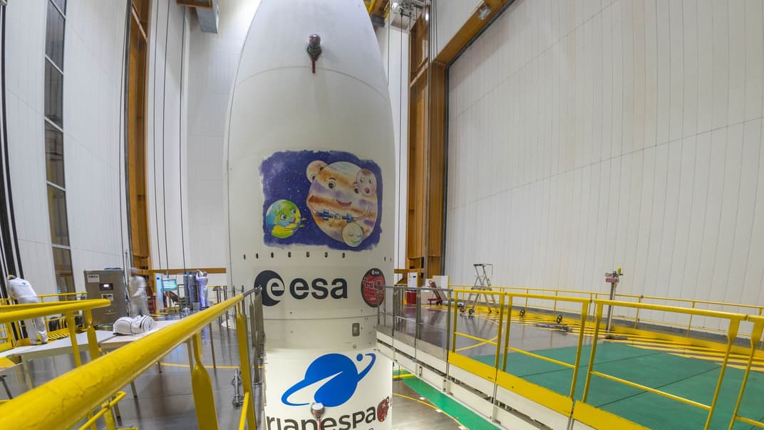 Ракета, которую запустили к Юпитеру