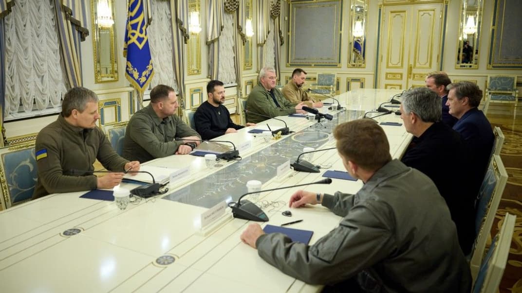 Зустріч Володимира Зеленського з делегацією республіканців з Палати представників США, 3 квітня 2023 року