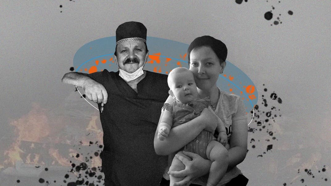 Марина Воропай та Сергій Поповиченко, яких вбили російські окупанти