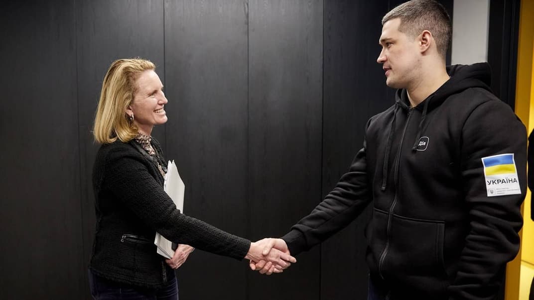 Зустріч глави Мінцифри Михайла Федорова із заступницею керівника USAID Ізобель Коулман