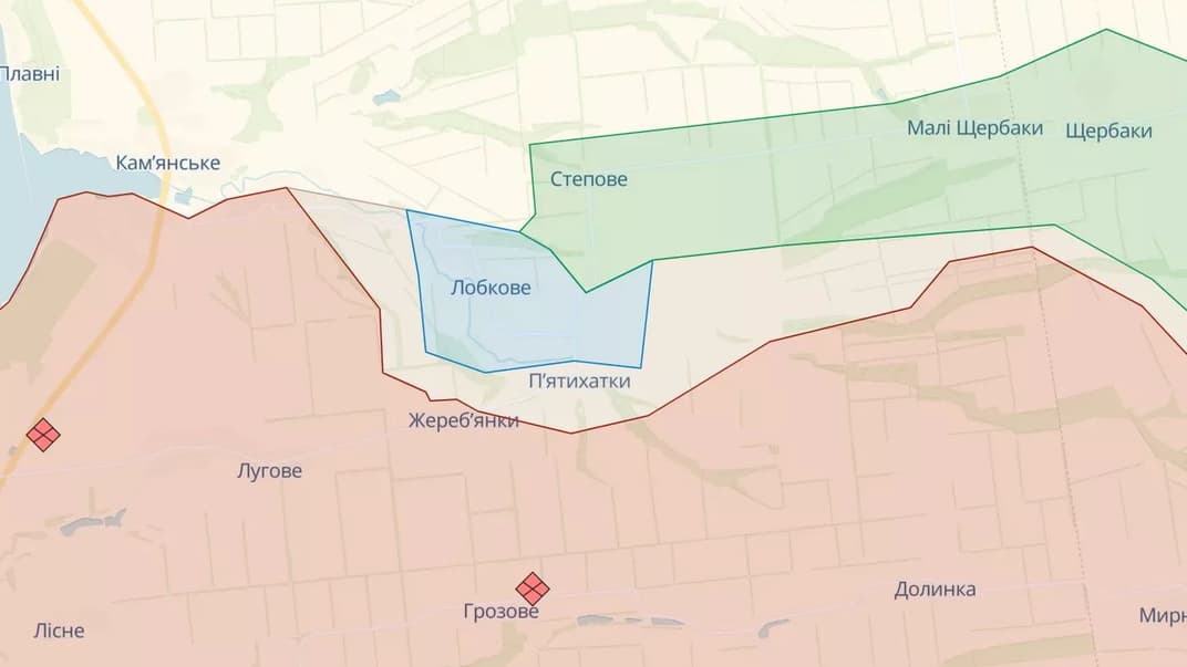 Звільнене село П'ятихатки в Запорізькій області