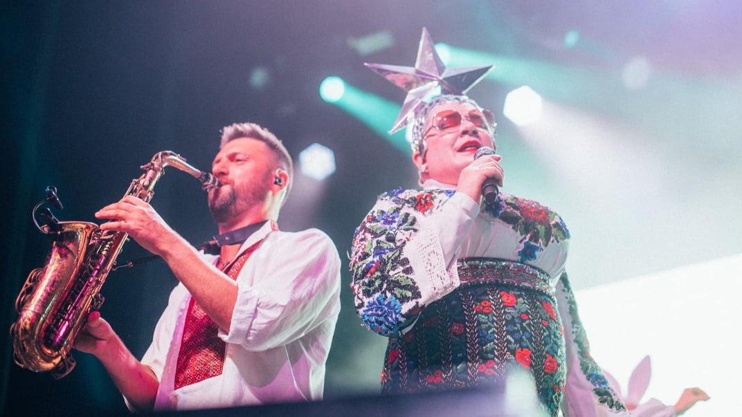 Народний артист Андрій Данилко у сценічному образі Вєрки Сердючки