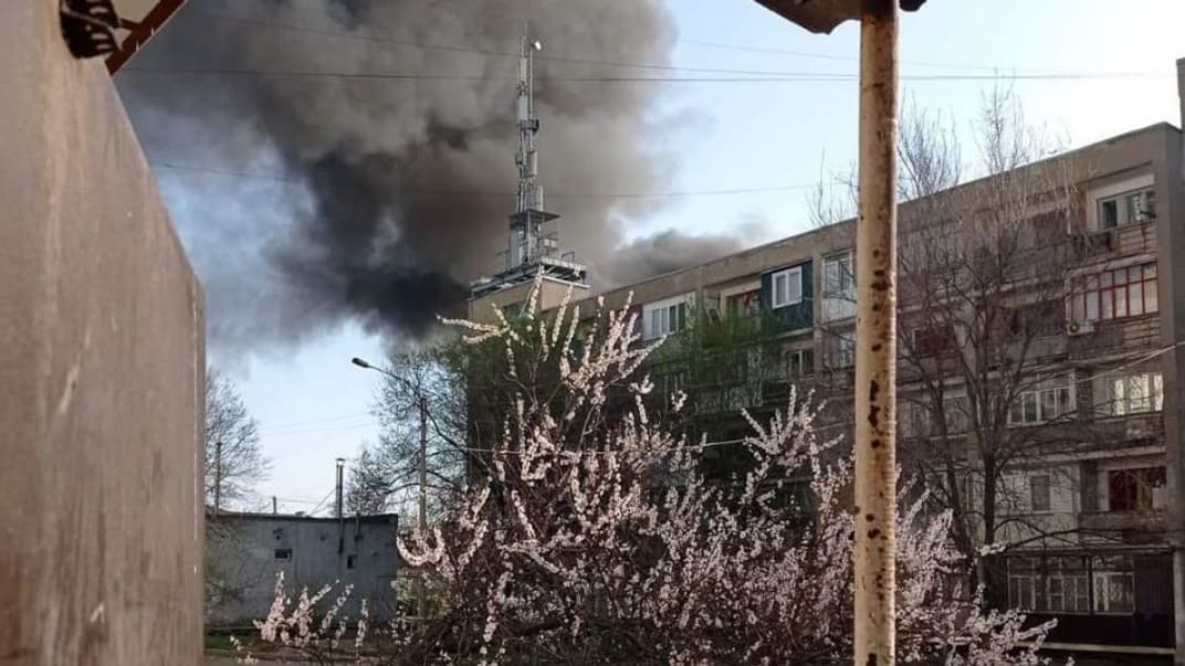 Наслідки обстрілу в Сєвєродонецьку
