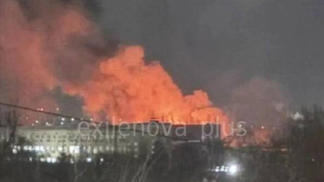 Последствия дроновой атаки на оборонный завод «Энергия» в Липецкой области рф, 4 января 2026 года